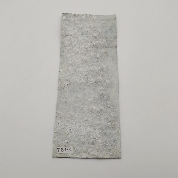 オーストリッチ革【8×21cm/1.0mm】ブロンズブルー/SQランク/d7594