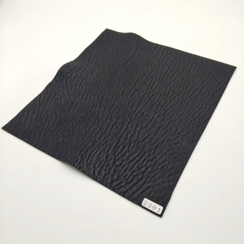 アザラシ革【24×22cm/1.4mm】ブラック/ツヤ弱/Aランク/a2301