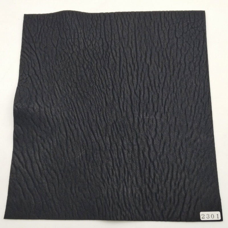 アザラシ革【24×22cm/1.4mm】ブラック/ツヤ弱/Aランク/a2301