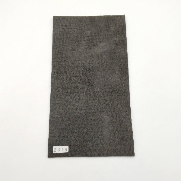 サメ革【11×21cm/2.0mm】ブラック/ツヤ弱/Aランク/s2315