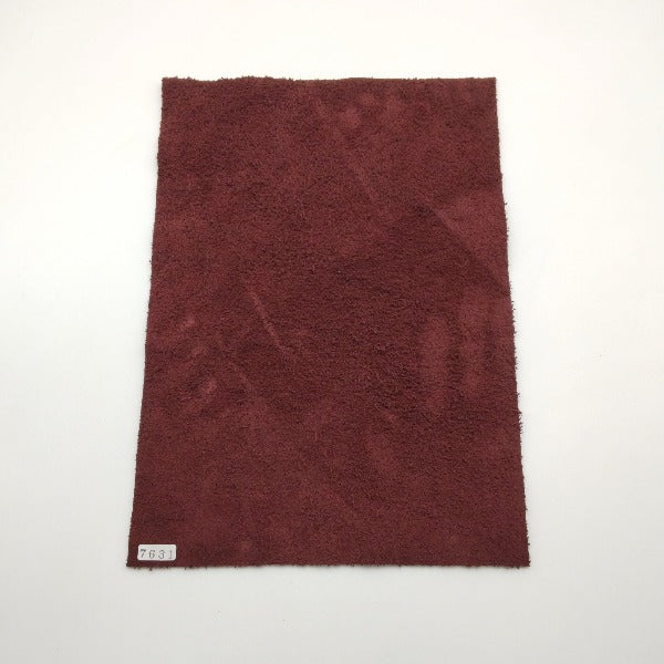 ゾウ革【A4/2.0mm】ワイン/マット/Sランク/z7631