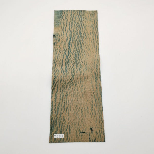 サメ革【33×11cm/0.9mm】ブラック/マット/Sランク/s7682