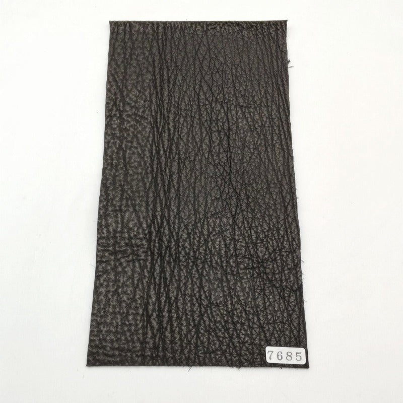 サメ革【11×21cm/1.5mm】ブラック/マット/Sランク/s7685