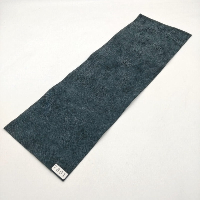 ゾウ革【33×11cm/0.8mm】インディゴ/マット/Bランク/z7801