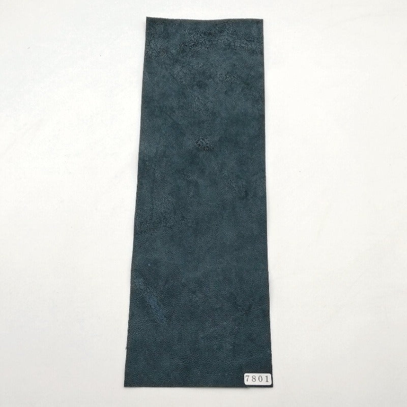 ゾウ革【33×11cm/0.8mm】インディゴ/マット/Bランク/z7801