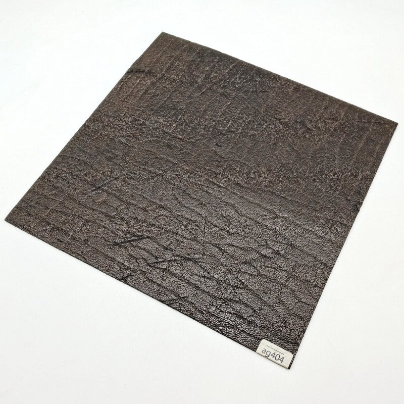 アザラシ革【21×21cm/1.0mm】チョコ/ツヤ中/Bランク/ag404
