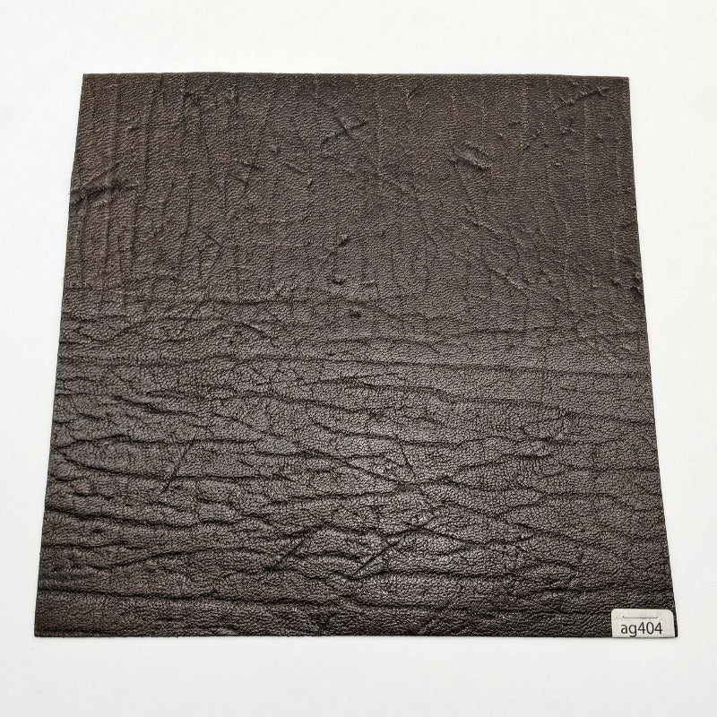 アザラシ革【21×21cm/1.0mm】チョコ/ツヤ中/Bランク/ag404
