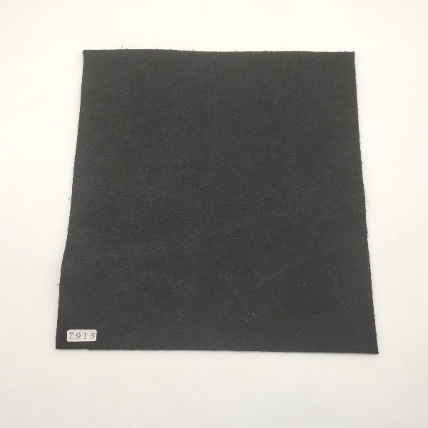 ゾウ革【24×22cm/1.8mm】ブラック/ツヤあり/Sランク/z7916