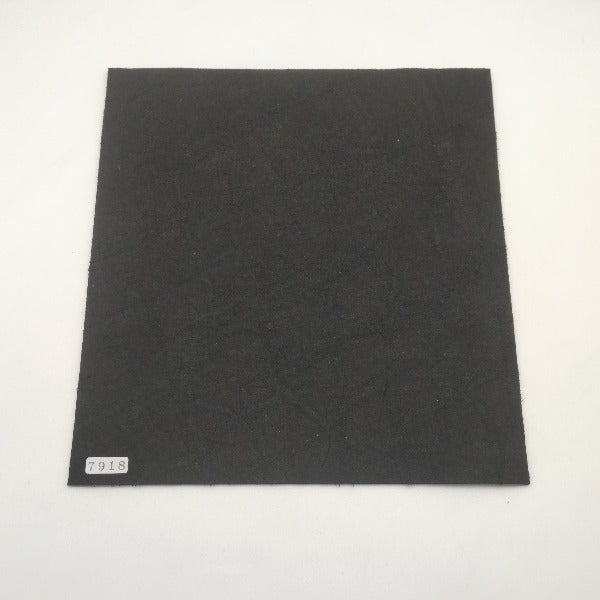 ゾウ革【24×22cm/1.8mm】ブラック/ツヤあり/Sランク/z7918