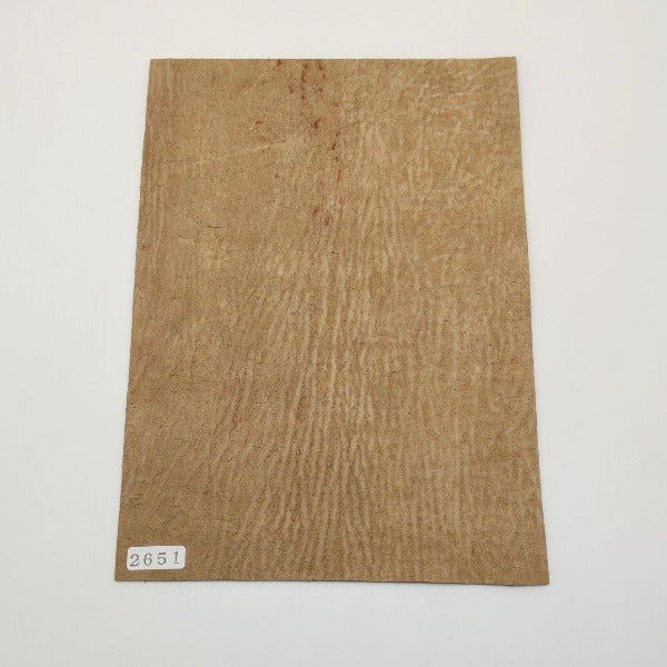 サメ革【A5/1.3mm】レンガ色/ツヤ弱/Sランク/s2651