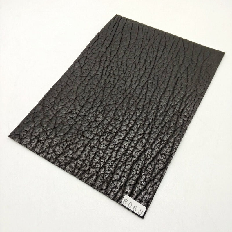 アザラシ革【A5/1.8mm】ブラック/ツヤ中/Sランク/a8063