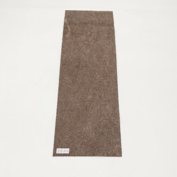 ゾウ革【33×11cm/0.7mm】ダークブラウン/ツヤ弱/Bランク/z2896