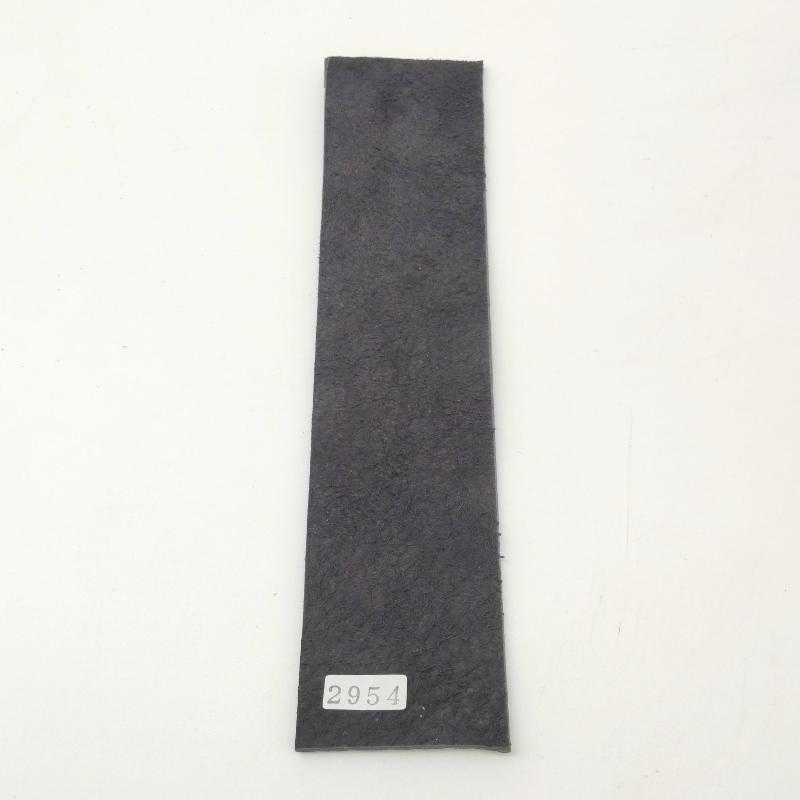 アザラシ革【5×21cm/3.0mm】ブラック/ツヤ中/Sランク/a2954