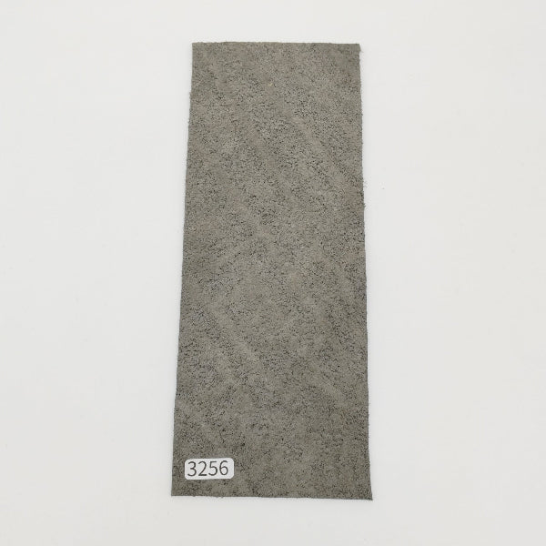 ゾウ革【8×21cm/2.3mm】モスグレー/マット/Aランク/z3256