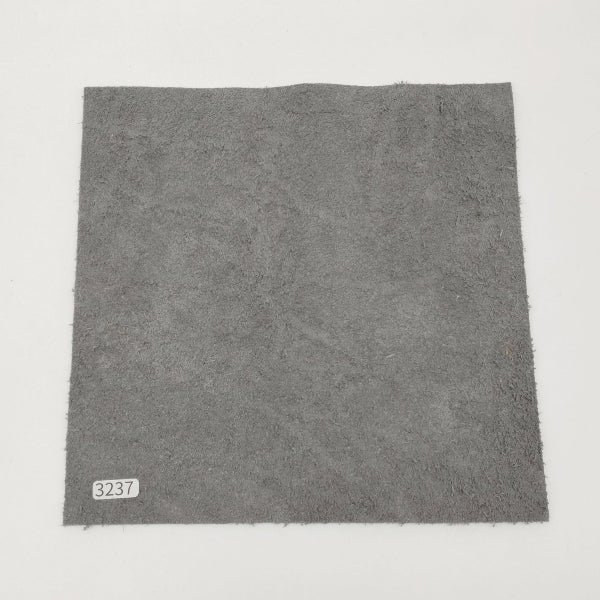 ゾウ革【21×21cm/2.0mm】グレー/マット/Sランク/z3237