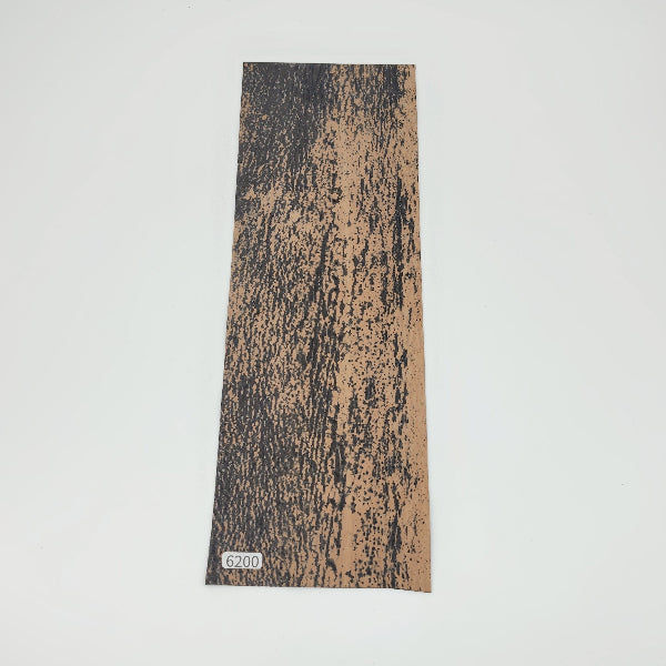 サメ革【33×11cm/0.7mm】チャコール/デニム調加工/Sランク/s6200