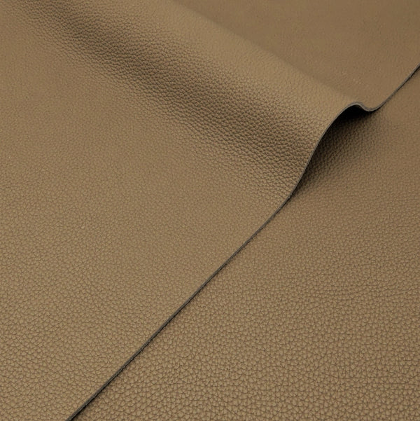 牛革シュランケンカーフ【大ハギレ合計20デシ/2.2mm】グレージュ/gt-215