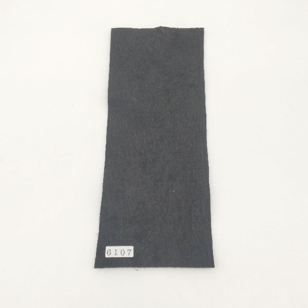 サメ革【8×21cm/1.5mm】ブラック/マット/Aランク/s6107