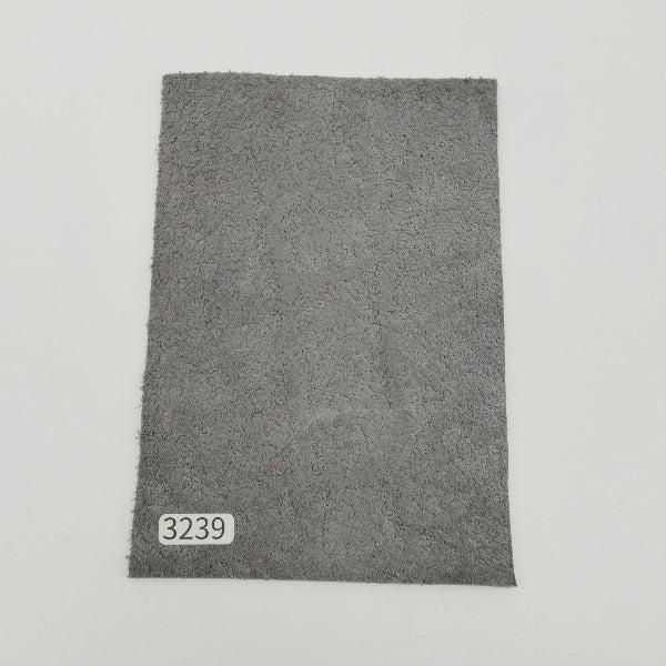 ゾウ革【ハガキ/2.0mm】グレー/マット/Sランク/z3239