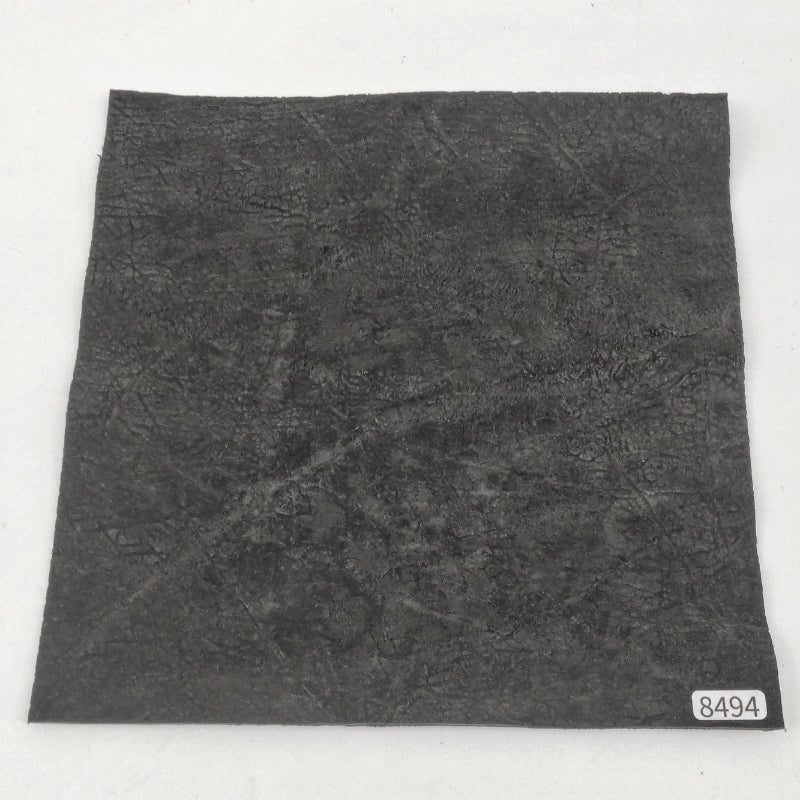 カバ革【21×21cm/2.2mm】ブラック/マット/Sランク/k8494