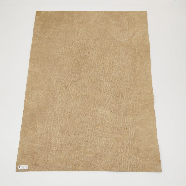 サメ革【A3/1.3mm】レンガ色/ツヤ弱/Aランク/s8474