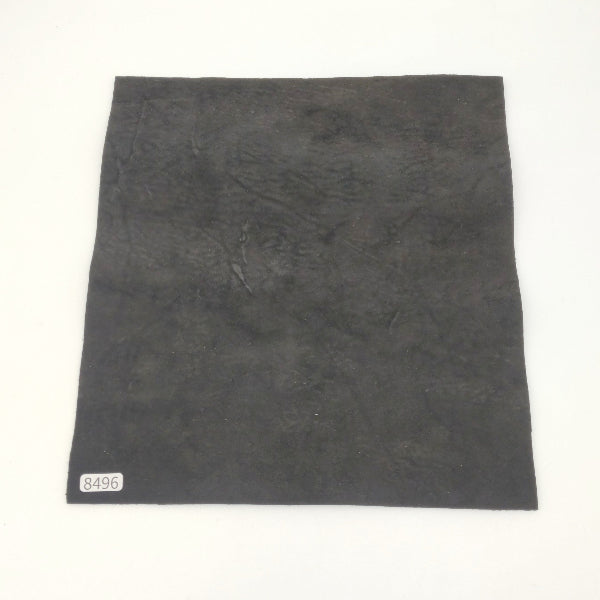 カバ革【24×22cm/2.2mm】ブラック/マット/Sランク/k8496