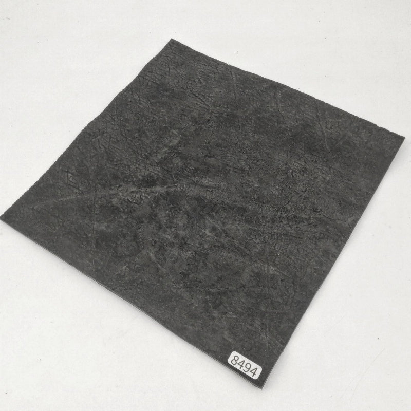 カバ革【21×21cm/2.2mm】ブラック/マット/Sランク/k8494