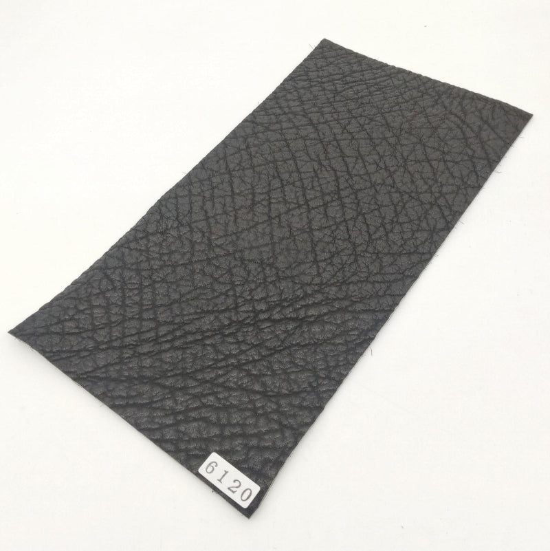 サメ革【11×21cm/1.5mm】ブラック/マット/Sランク/s6120