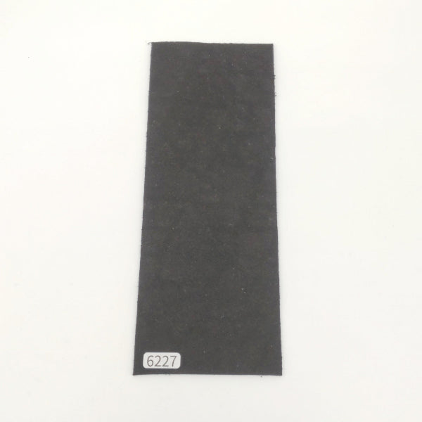 ゾウ革【8×21cm/1.9mm】ブラック/マット/Sランク/z6227