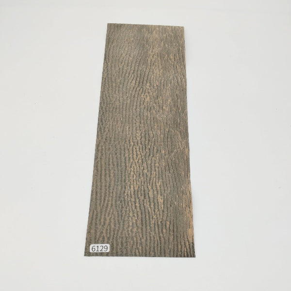 サメ革【33×11cm/0.6~0.7mm】白×黒グラデーション/Sランク/s6129