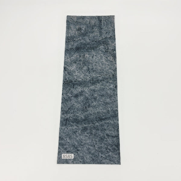 ゾウ革【31×10.5cm/0.7mm】ブラック/ツヤ有/Sランク/z8585