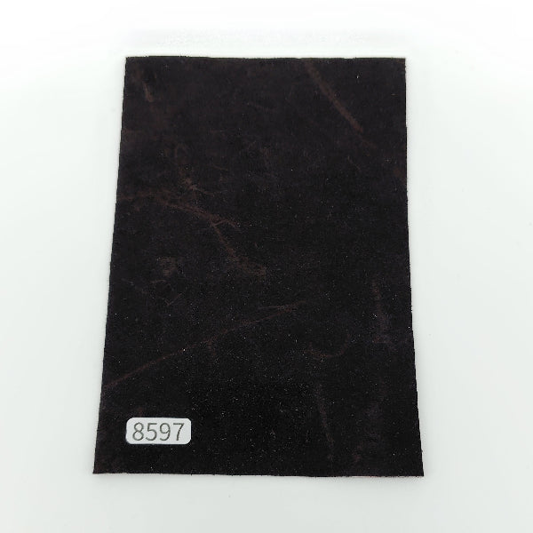 カバ革【ハガキ/1.6mm】ブラックベリー/マット/Sランク/k8597