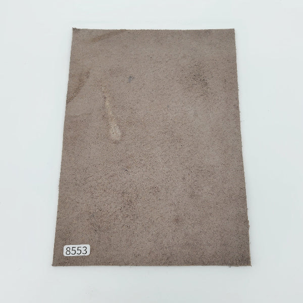 アザラシ革【A5/2.7mm】グレー/ツヤ中/Bランク/a8553