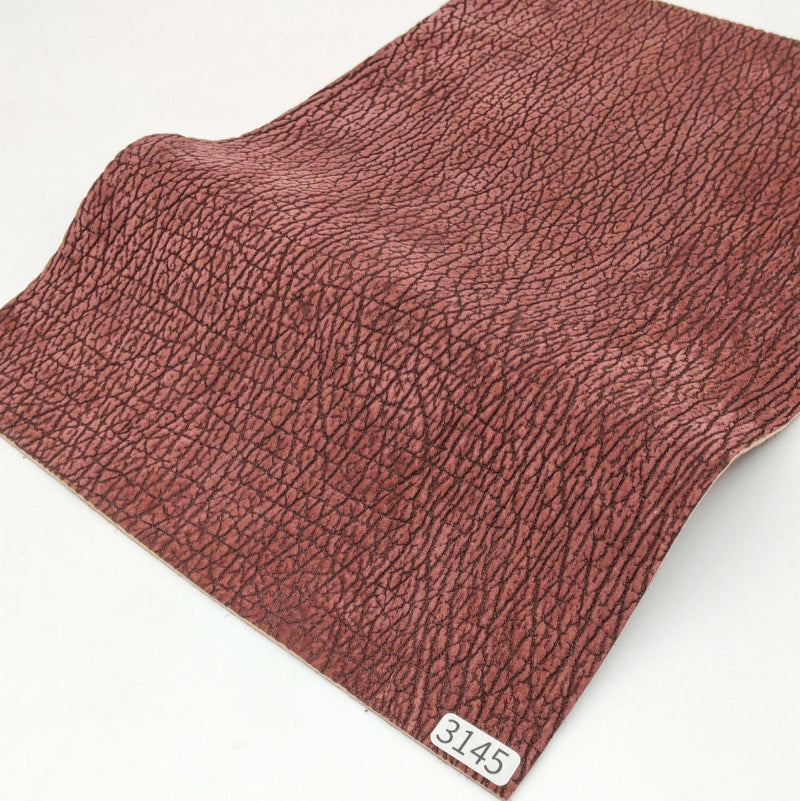 サメ革【A4/1.3mm】ワイン/デニム調加工/Sランク/s3145