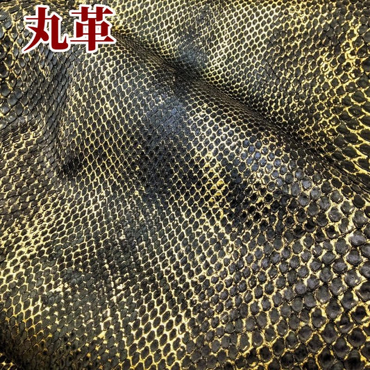 蛇革 通販 ゴールド