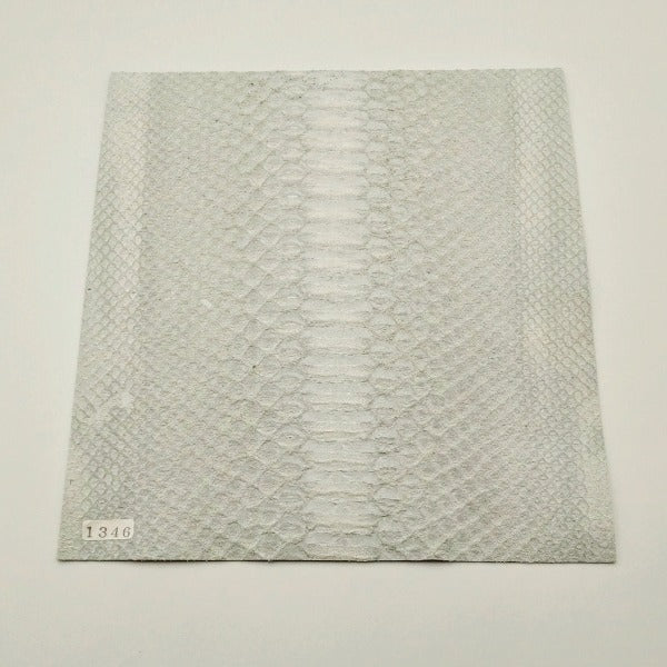 ヘビ革/Dパイソン【24×22cm/0.9mm】染色用下地革/ハギレ付/Sランク/h1346