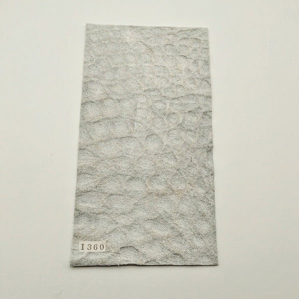 ワニ革/クロコダイル【11×21cm/2.0mm】染色用下地革/ハギレ付/Aランク/w1360
