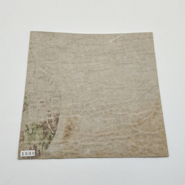 アザラシ革【21×21cm/1.8mm】迷彩ブラウン/ツヤ中/Sランク/a1509