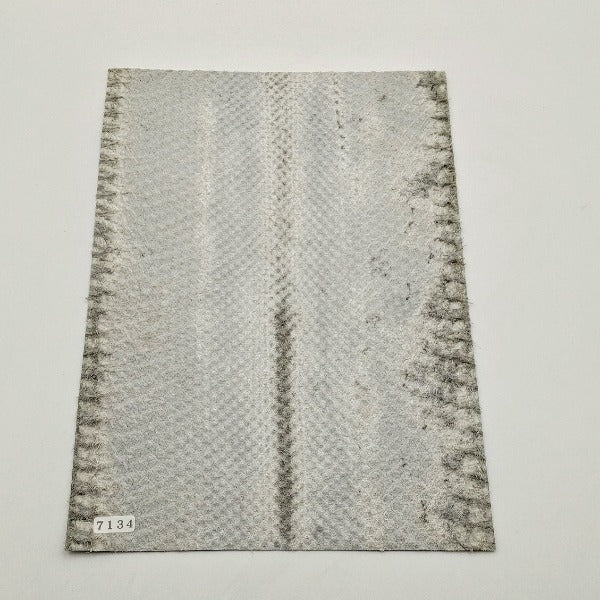 ヘビ革/モラレスパイソン【A4/0.8mm】ブルーグレー/マット/Sランク/h7134