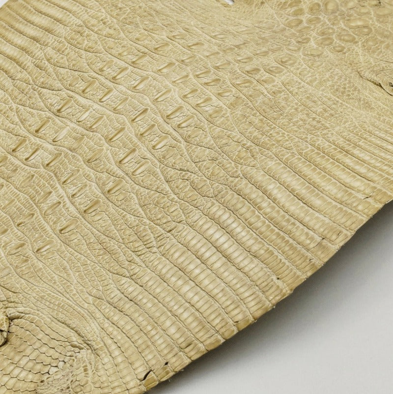 ジャクルシー革【18×18cm/Sランク】ベージュ/ ツヤ強/ j7184