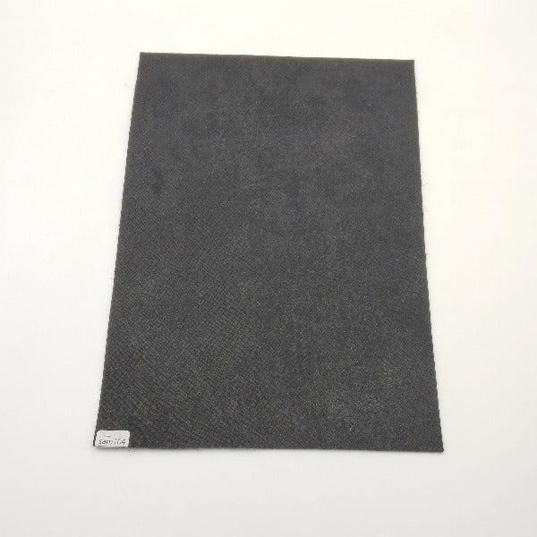 サメ革【A4/1.7mm】黒×金/アンティーク仕上/Sランク/sam104