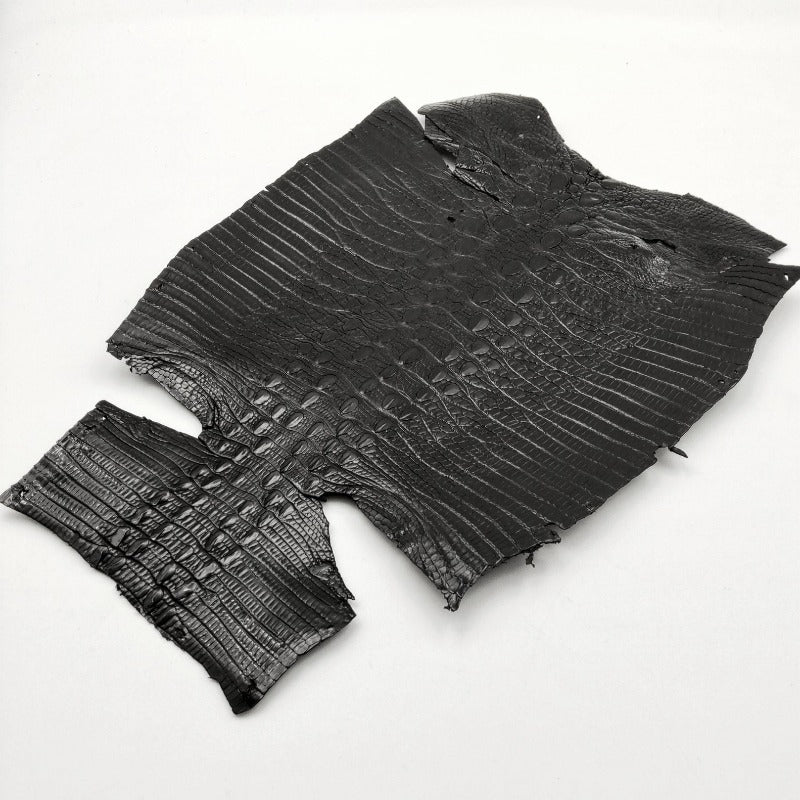ジャクルシー革【13×13cm/Aランク】ブラック/ ツヤ強/ j7342