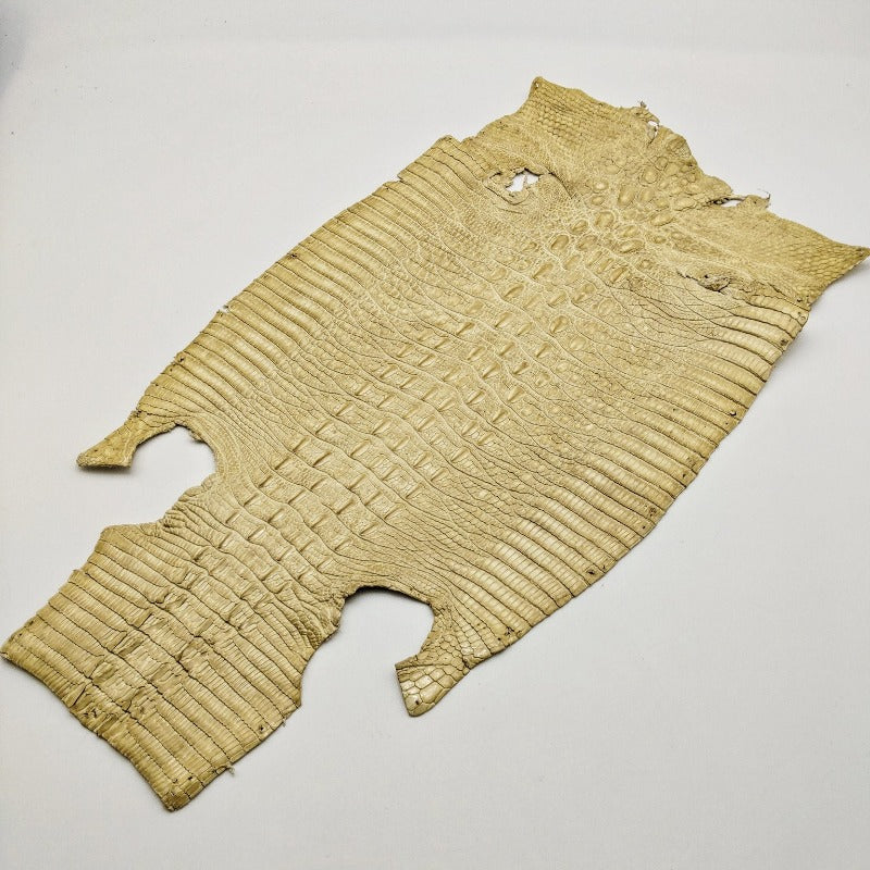 ジャクルシー革【19×19cm/Aランク】ベージュ/ ツヤ強/ j1940