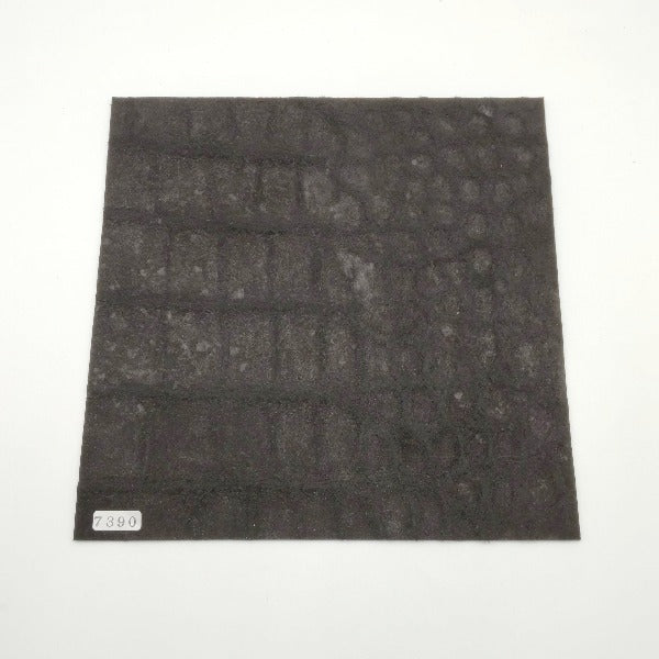 ワニ革/クロコダイル【21×21cm/1.3mm】デニムグレー/Sランク/w7390