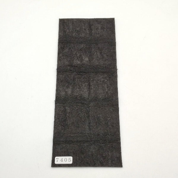 ワニ革/クロコダイル【8×21cm/1.6mm】デニムグレー/Aランク/w7405