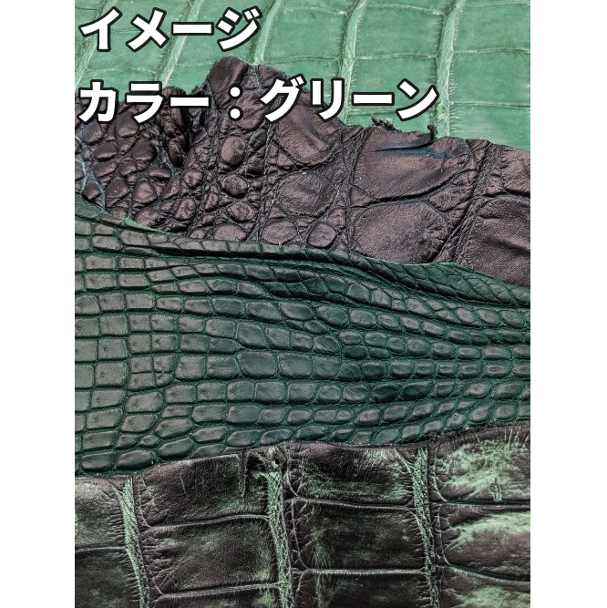 ワニ革ハギレ【60g】全9色/99w