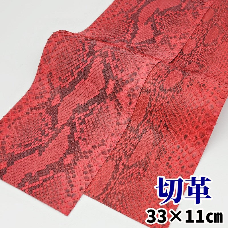 蛇　革素材