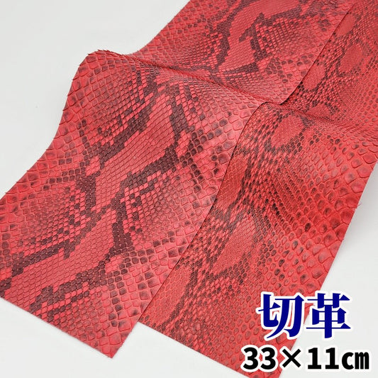 蛇　革素材