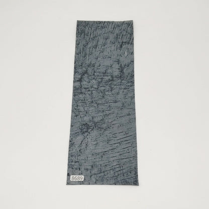 オーストリッチ革【31×10.5cm/0.7mm】ブラック/Sランク/d8689