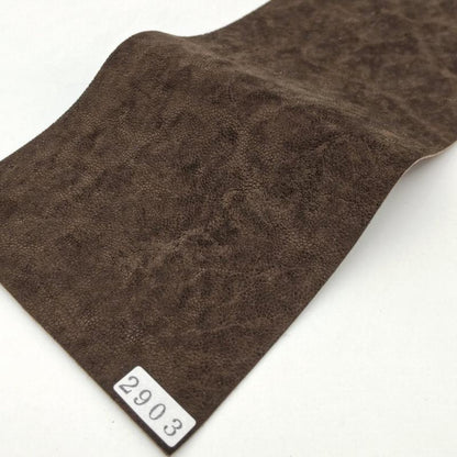 ゾウ革【33×11cm/0.8mm】ダークブラウン/ツヤ弱/Sランク/z2903